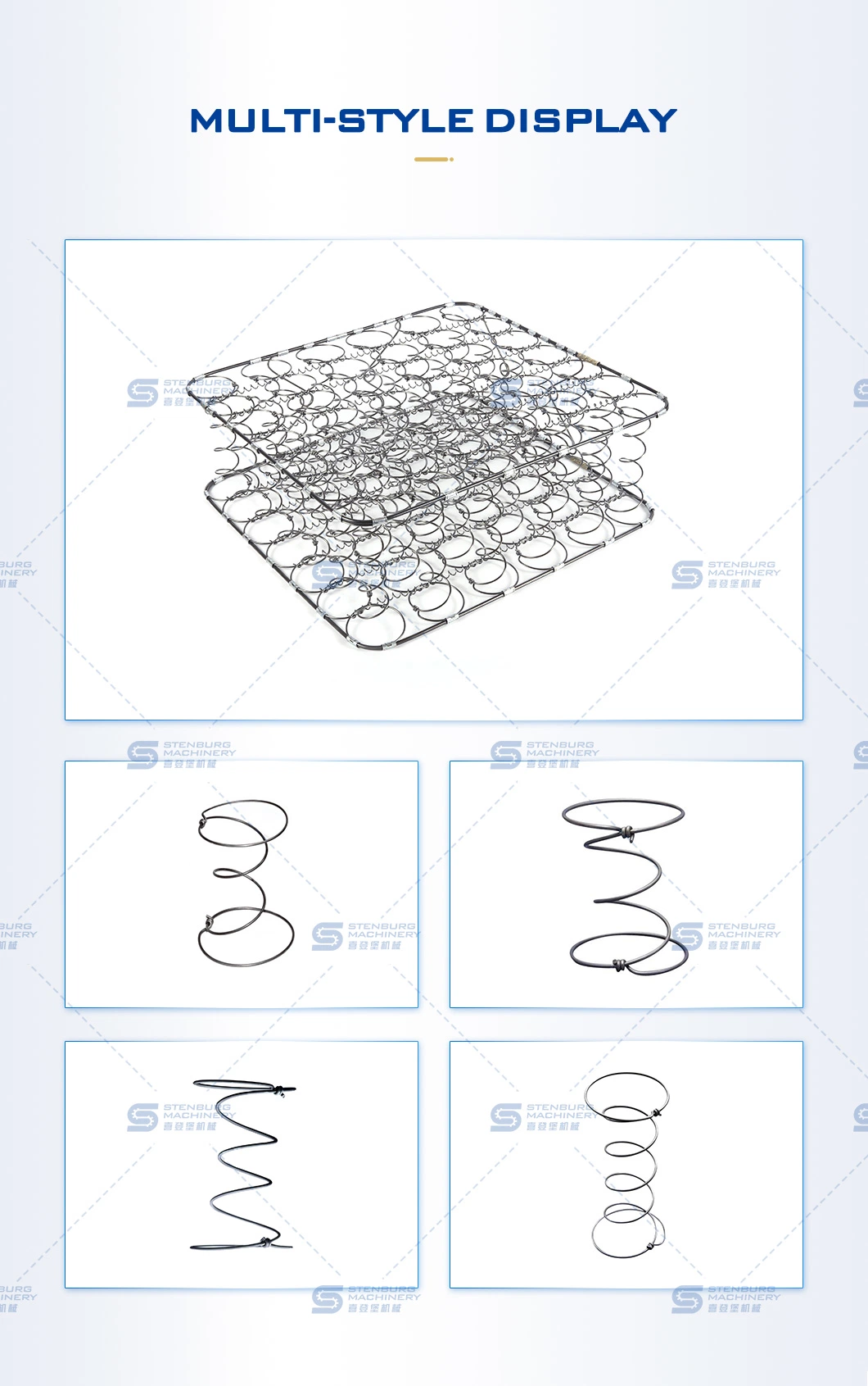 Mattress Bonnell Spring Unit Coiling Machine Spring Making Machine Manufacturer