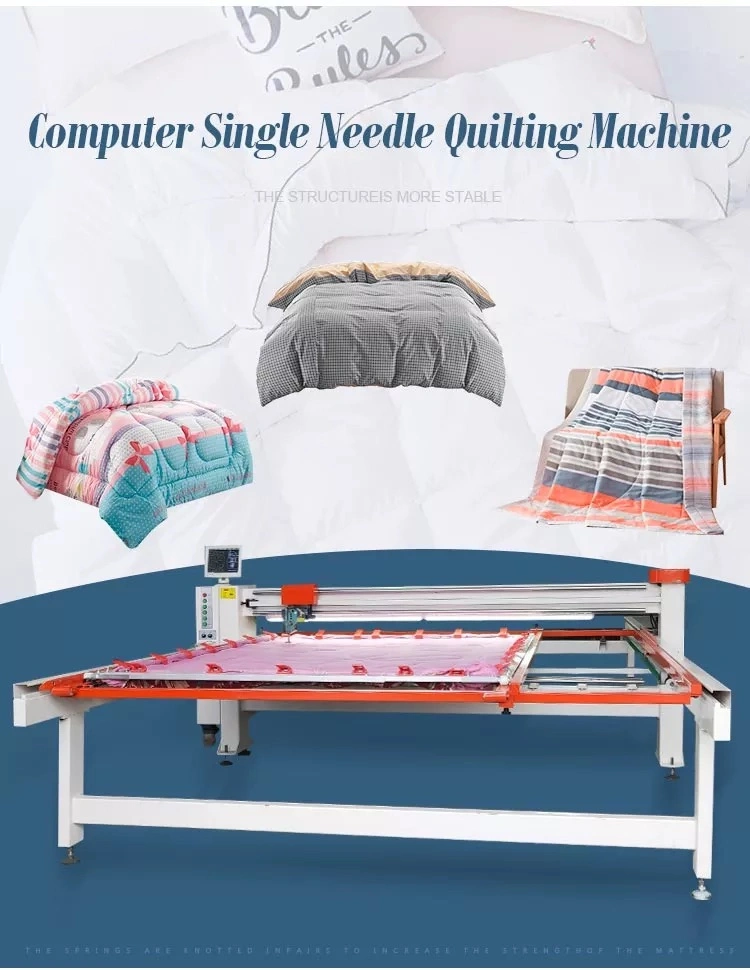 Factory Price Computer Controlled Industrial Single Needle Quilting Machine